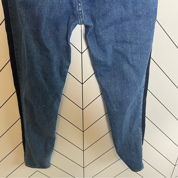 Rag & Bone | Mazie Side Stripe High Waisted Skinny Jeans Double Indigo Size 29 - Picture 10 of 13